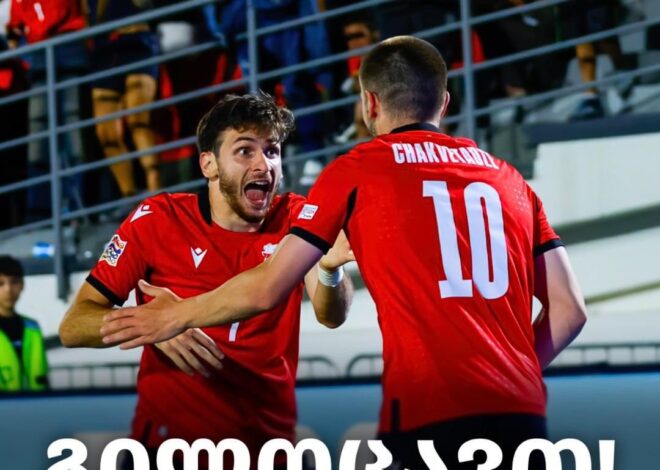 გილოცავთ- საქართველო- ჩეხეთი 4:1