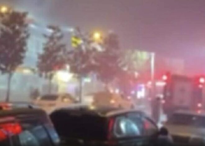 “კიდობანის” სავაჭრო ცენტრი დაიწვა